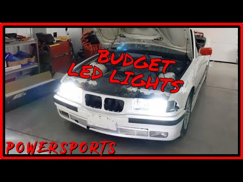 BMW E36 VERT: Budget LED Headlight Upgrade