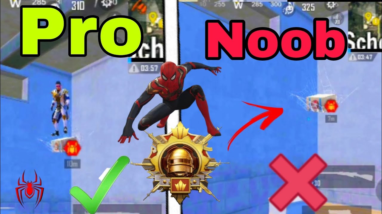 Spiderman event🕷️tips and tricks for conqueror push C2S4⚡ conqueror tips and tricks bgmi  