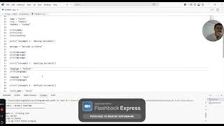 Python #3 Variables