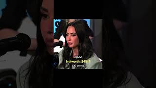 Celebrity Demi Lovato’s networth over the years.. #networth #demilovato #makeup Wealth