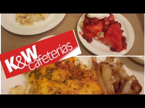 K&W Cafertia/ Chicken Ranch Casserole & Cherry Cream Cheese Pie•Eating Show