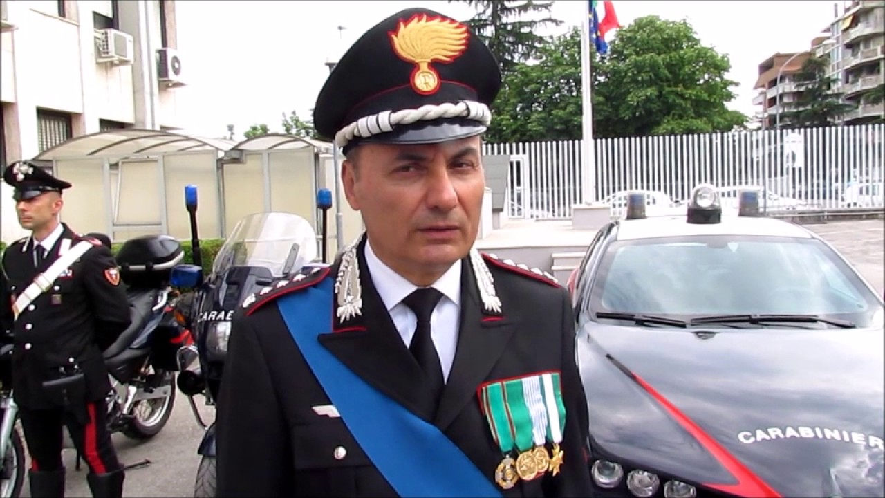 203° Carabinieri, Col. Giuseppe Capasso, Com. CC Terni - YouTube