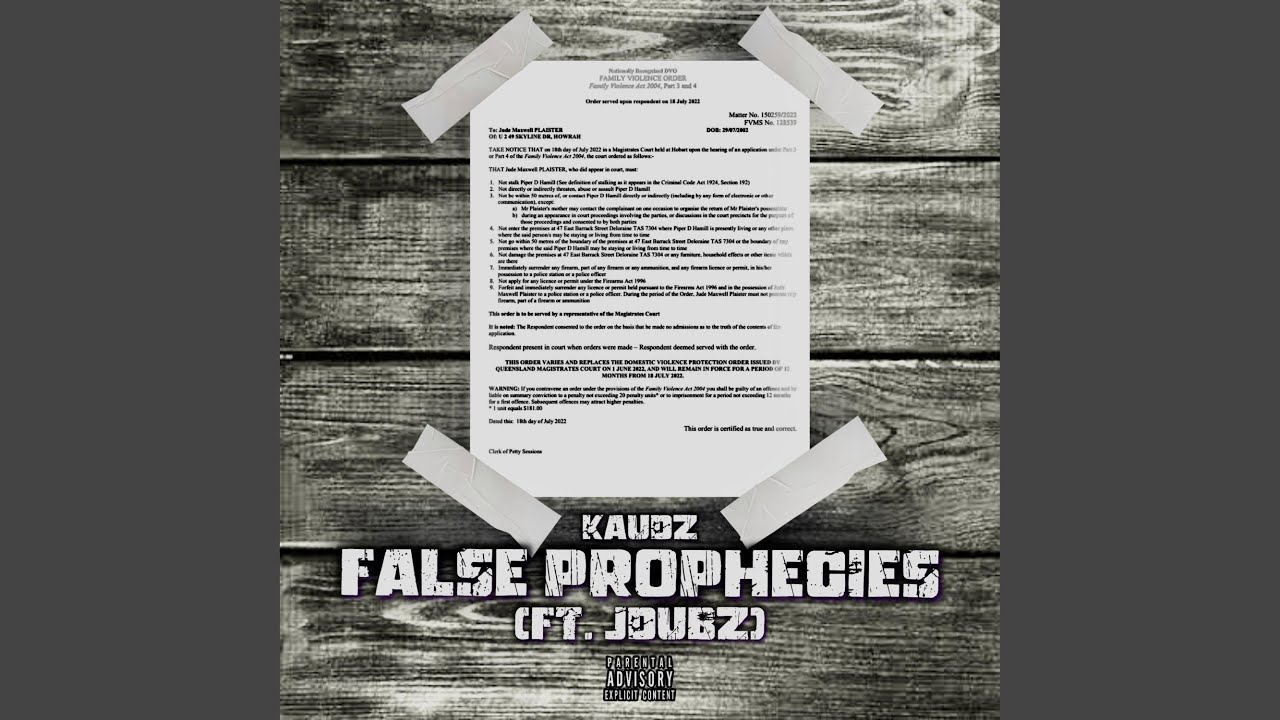 FALSE PROPHECIES (feat. Jdubz)