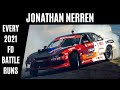 Jonathan NERREN - Every 2021 Formula Drift Battle Runs