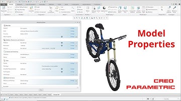 Creo Parametric - Model Properties Dialog Box
