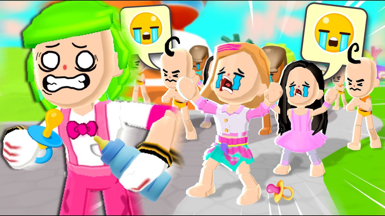 🍼 I ADOPT 100 BABIES (PK XD Baby School)