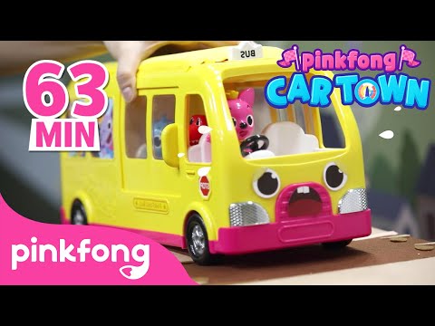 [Best of the Best] Car Town Special | Car Songs & Stories | Pinkfong Official