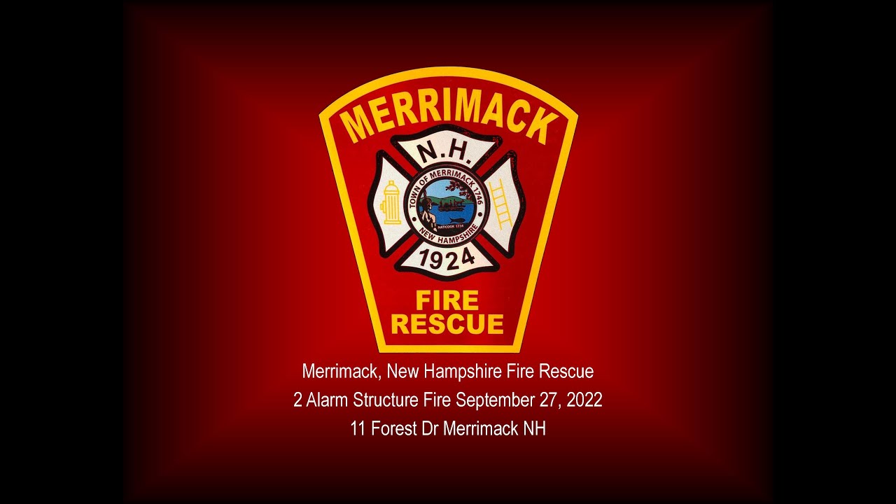Merrimack NH Fire September 27, 2022 YouTube
