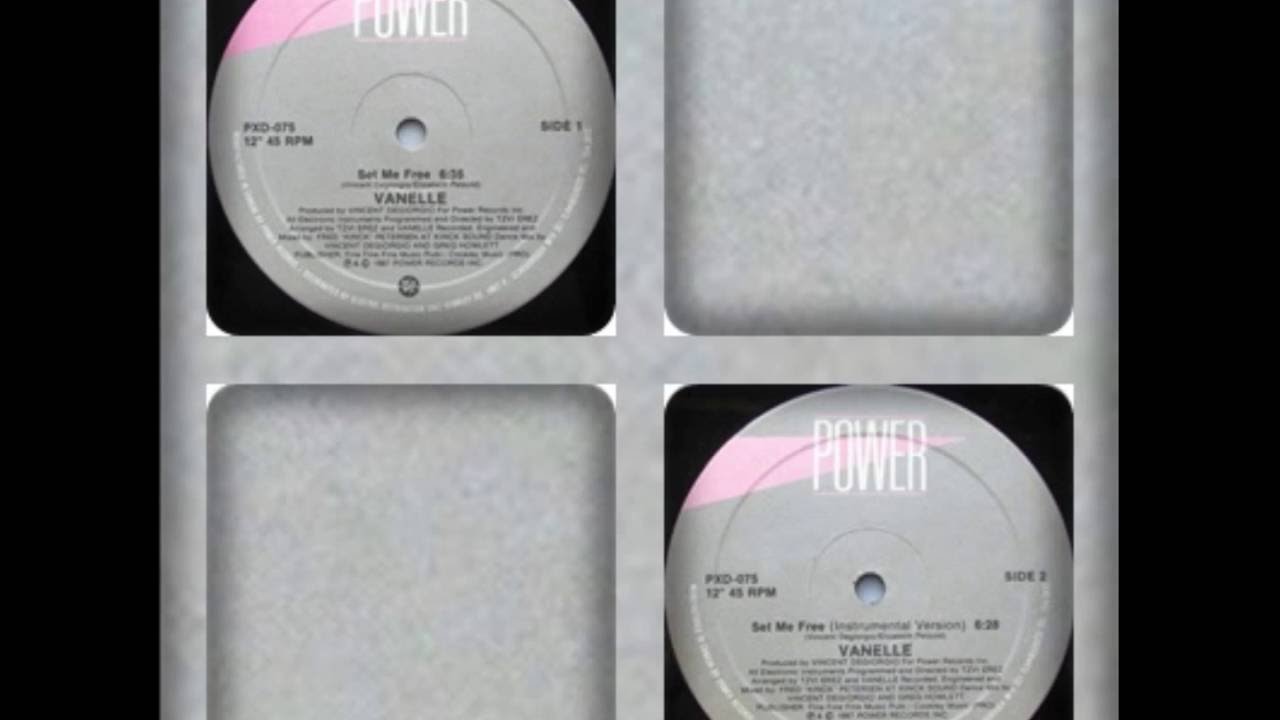 VANELLE - SET ME FREE (VOCAL, INSTRUMENTAL 1987)