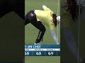 Hye-jin Choi ends her week in Utah with a chip in for eagle 🙌