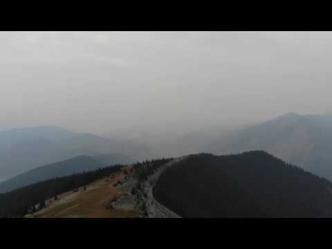 Prairie Mountain Creek Alberta Canada 4K Mavic Air Drone
