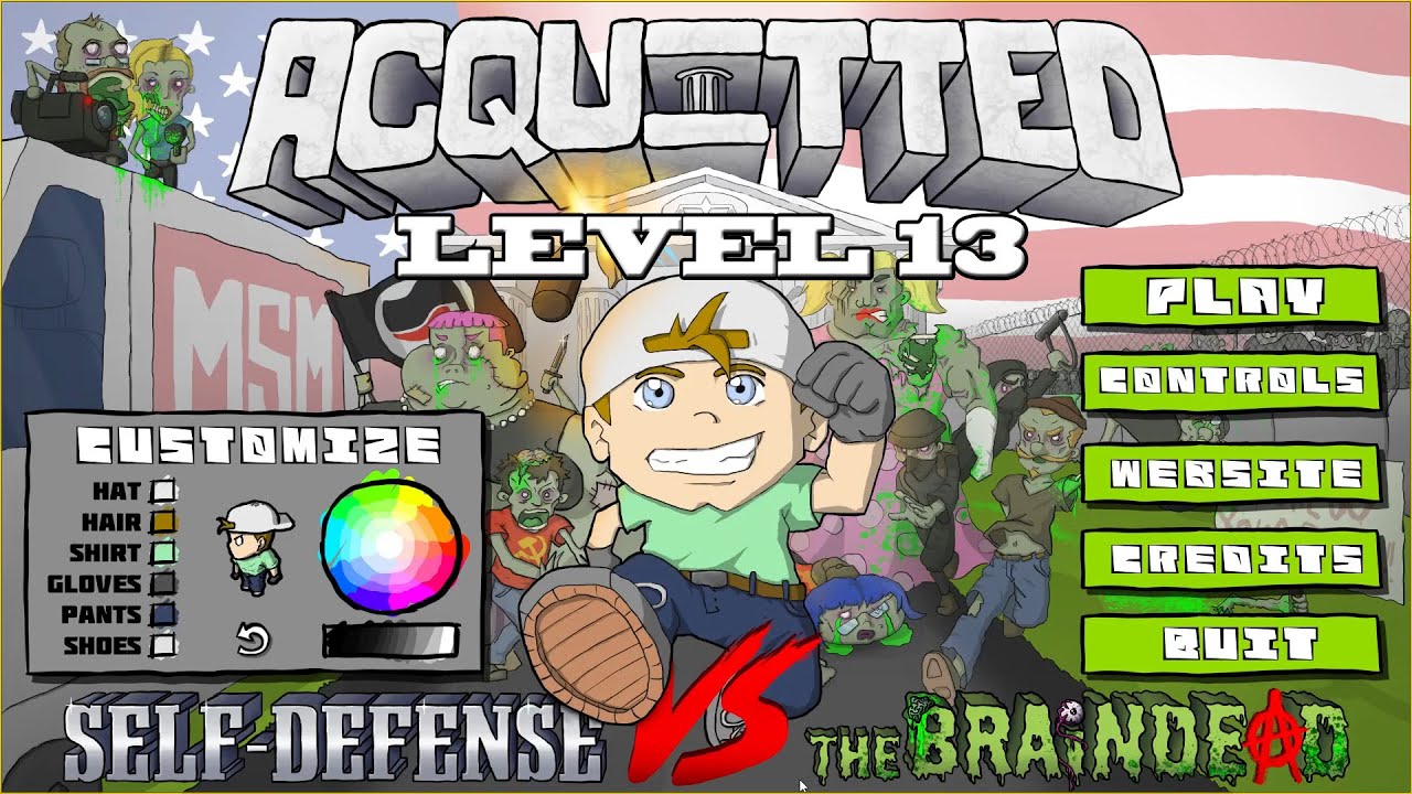 Acquitted - Level 13 (Kyle Rittenhouse Game on Steam)