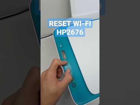 IMPRESSORA HP, RESET WI-FI #impressora #shorts #hp #reset #conectar