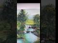 lukisan pemandangan #art #shurts#watercolorpainting