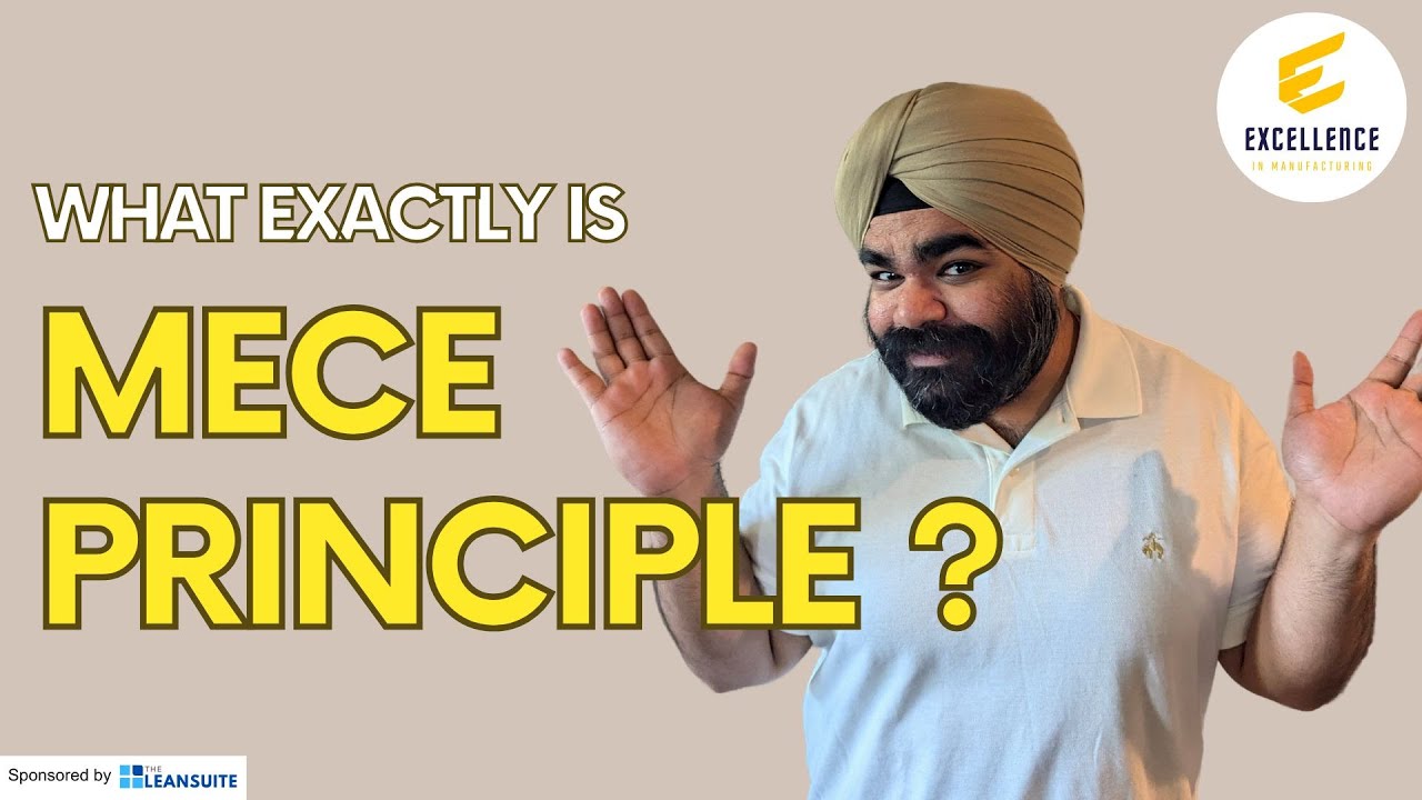 What Exactly is the MECE Principle? | Explained for Manufacturing & Continuous Improvement 🚀