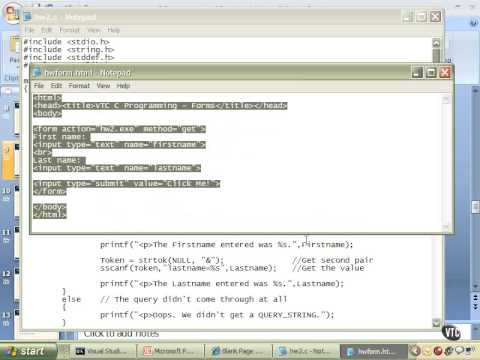 Writing A Form For CGI PT1 - 08 - Chapter 09