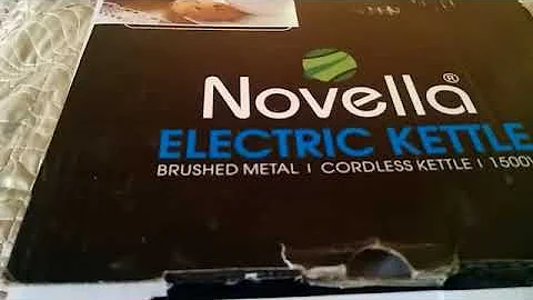#shorts#Novella Electric kettle unboxing#shorts