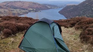 Wild camping in the lakedistrict mountains. #wildcamping #lakedistrict #lakedistrictnationalpark