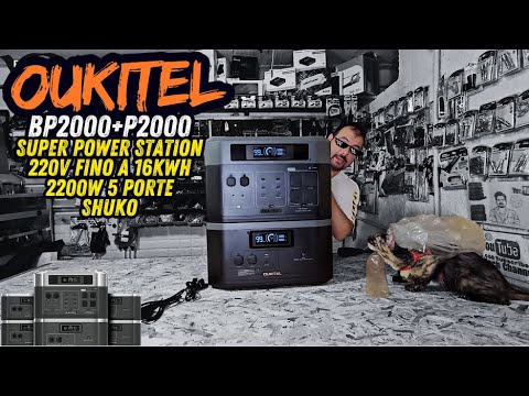 OUKITEL BP2000+b2000 SUPER Generatore solare Portatile per Home MA NON SOLO!