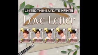 SUPERSTAR WOOLLIM| COMPLETING INFINITE LOVE LETTER LIMITED THEME WITH BACKGROUND screenshot 5