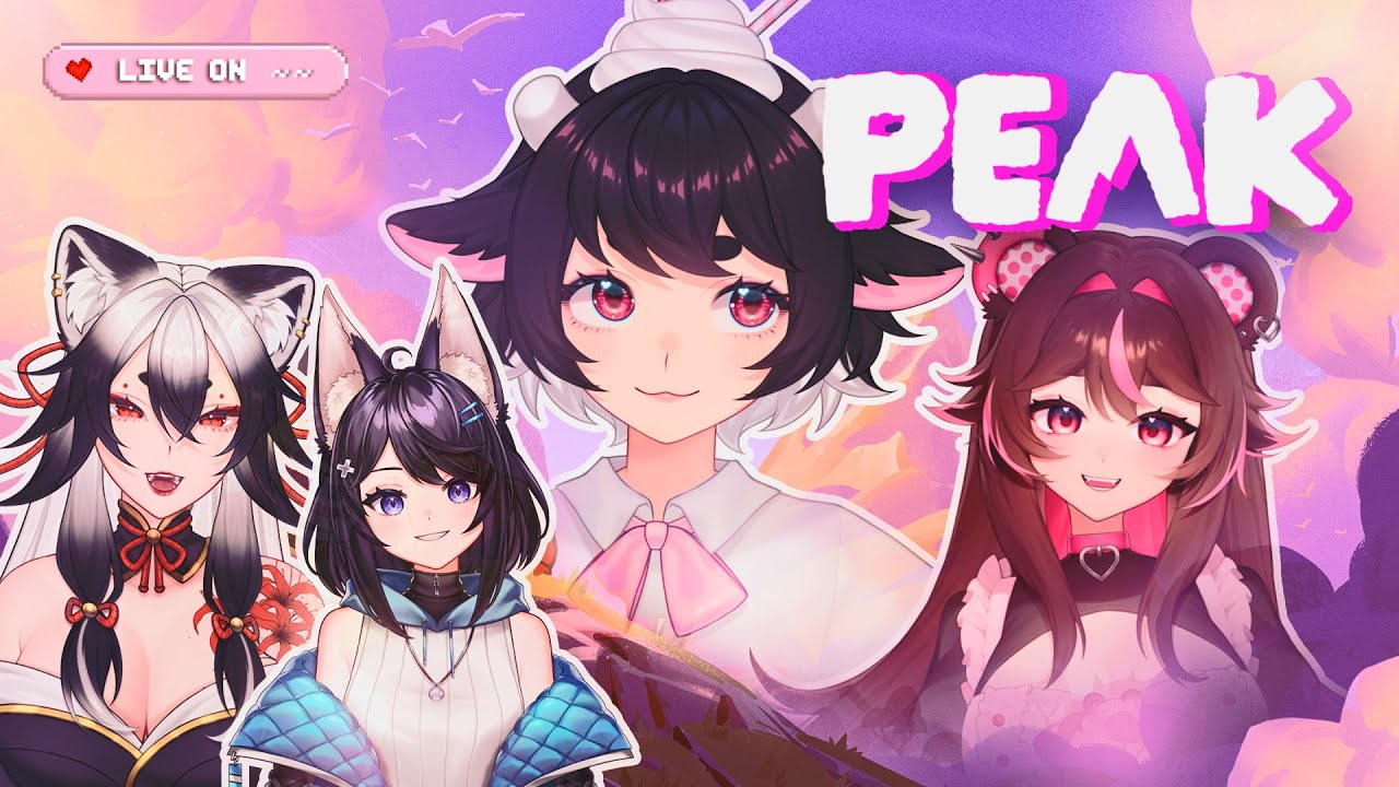 [+16] PEAK com as melhores! | PEAK COLLAB ft. @moshinuki @Eeiris @Moorikuma  🐮