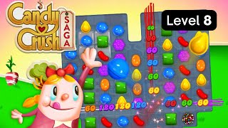 Game | Candy Crush Saga - Level 8 screenshot 5