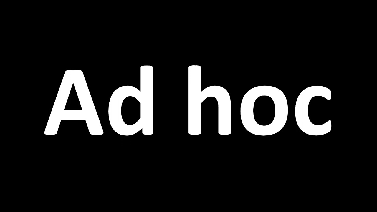 How to Pronounce Ad hoc (correctly!)