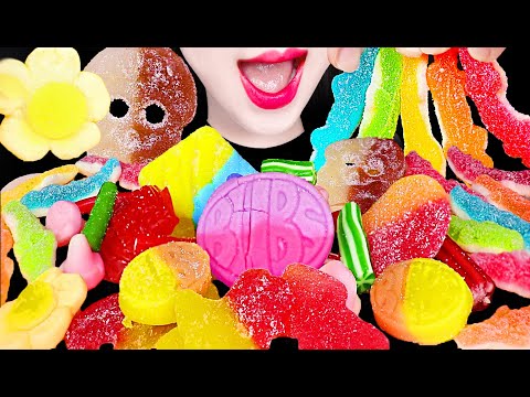 ASMR Swedish Candy BUBS Jelly 스웨디시 젤리 먹방 Mukbang, Eating