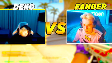 ОНИ ВСТРЕТИЛИСЬ В ИГРЕ!! DEKO ПРОТИВ FANDER