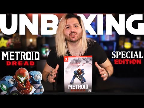 UNBOXING Metroid Dread - Special Edition