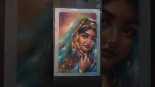Krishna X Soft Pastel 💗👀 #art #commission #pastelpainting #drawing #sketchful #softpastel