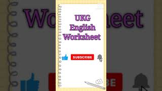 UKG worksheets English