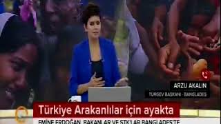 TÜRGEV Başkanı Arzu Akalın Arakan Mülteci Kampını Ziyaret Etti Resimi