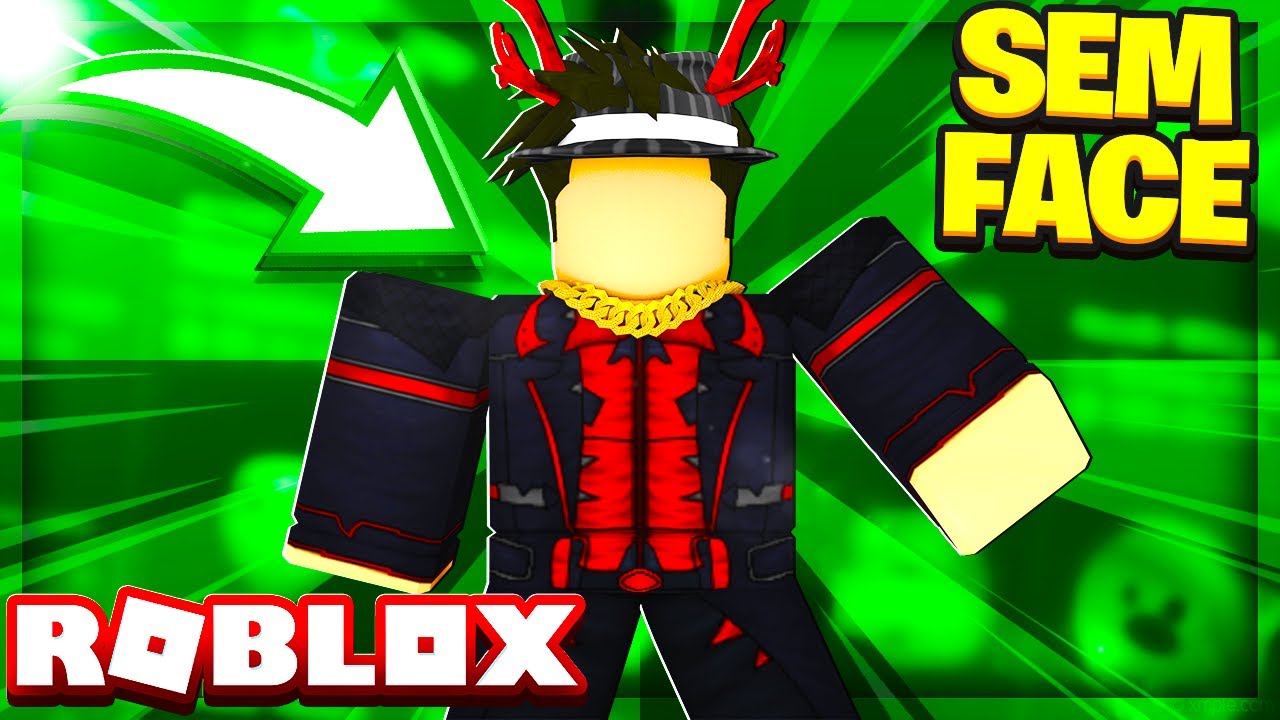 COMO FICAR SEM ROSTO NO ROBLOX GRÁTIS? 