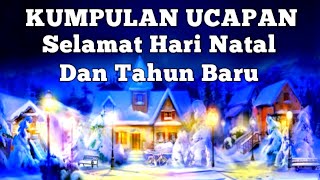 KUMPULAN UCAPAN SELAMAT HARI NATAL  2020 & TAHUN BARU 2021.Mega Lima9.