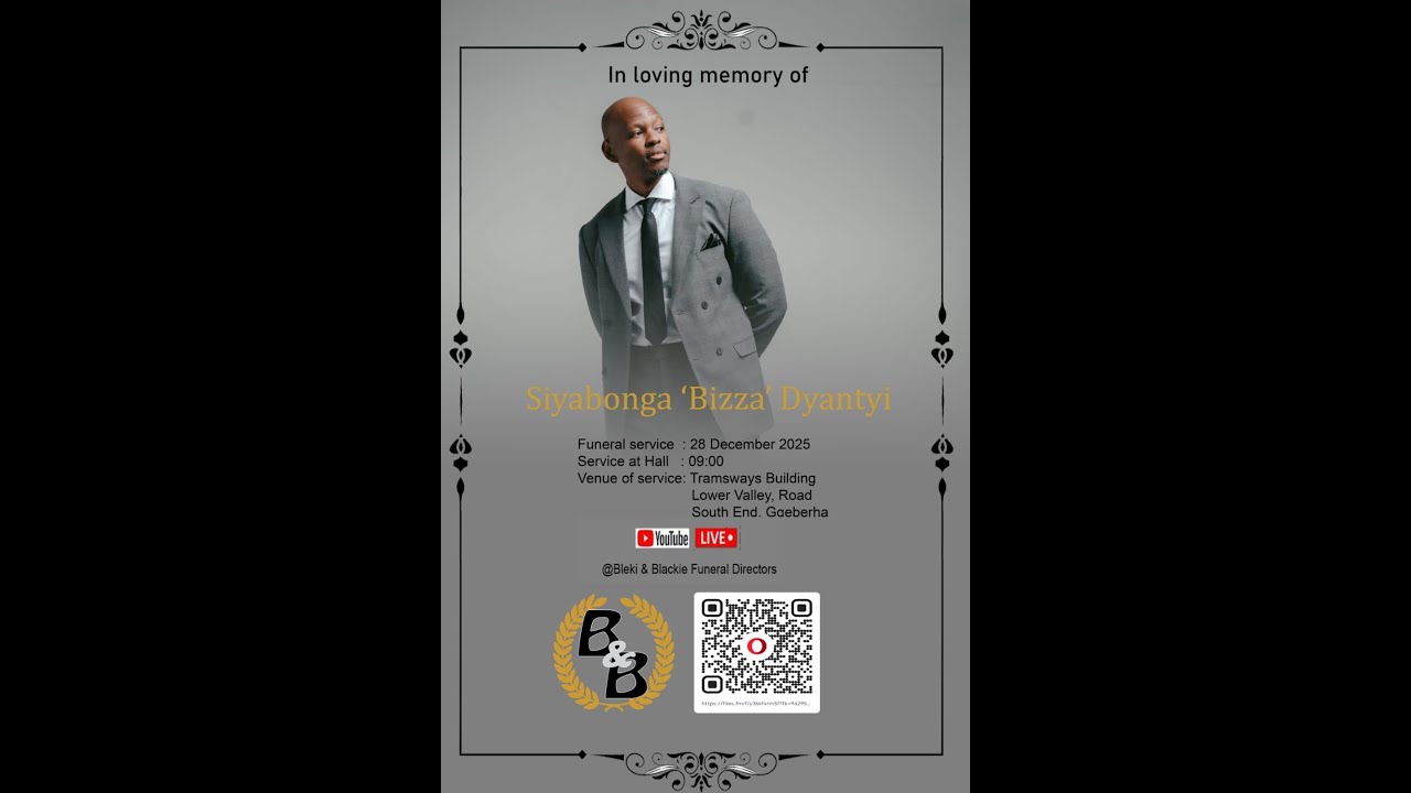 Siyabonga 'Bizza' Dyantyi Funeral Service