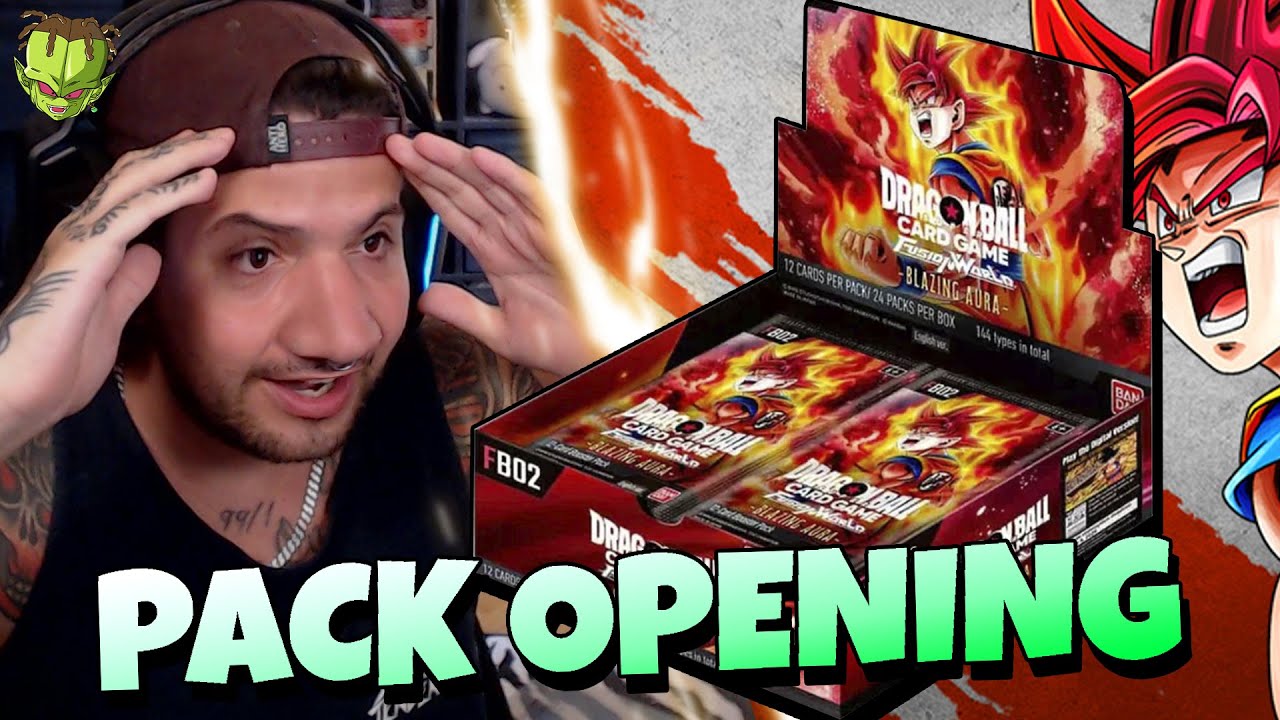SACADITA! PACK OPENING DRAGON BALL FUSION WARRIORS FB 02