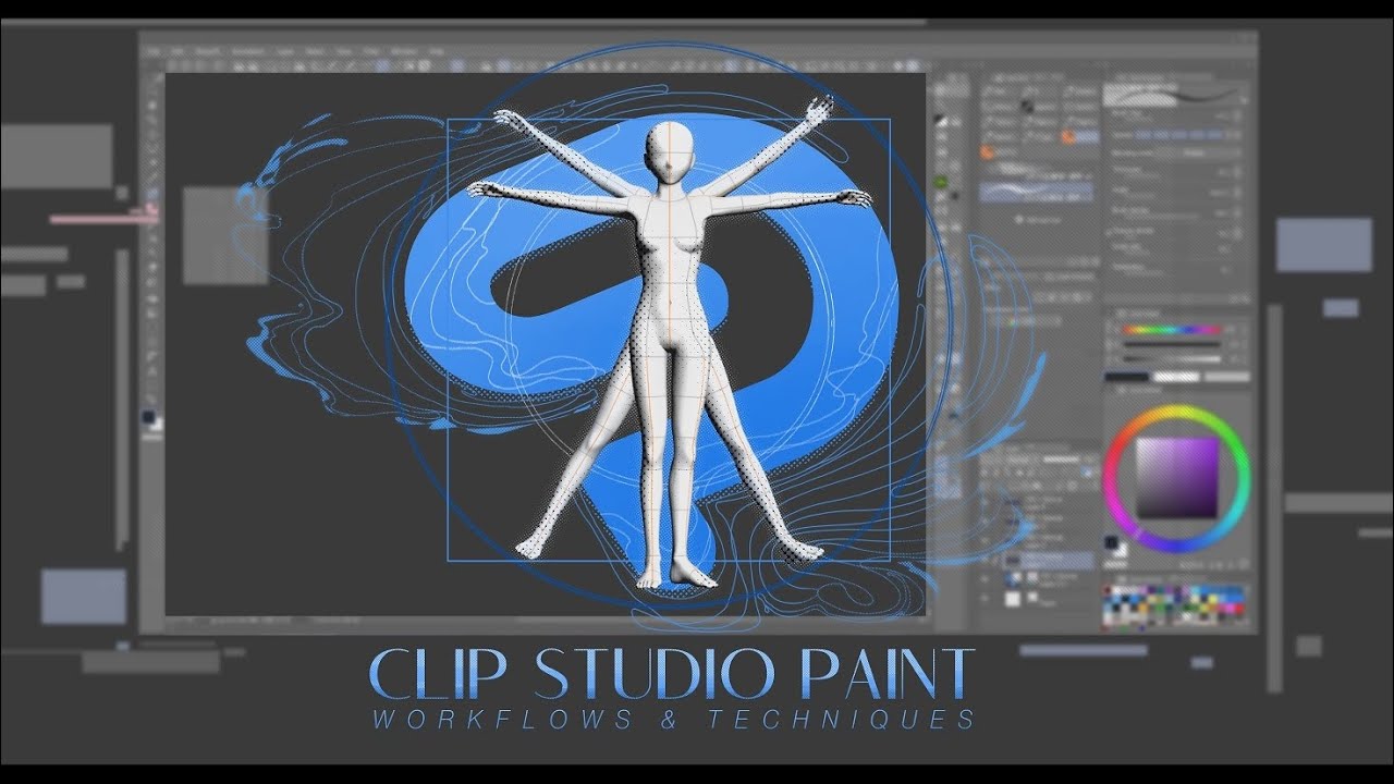 Process and Techniques for Clip Studio Paint - YouTube