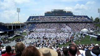 USNA 2011 Hat Toss.AVI