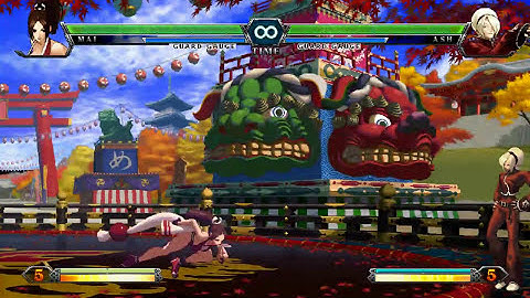 COMBO MAI SHIRANUI THE KING OF FIGHTERS XIII