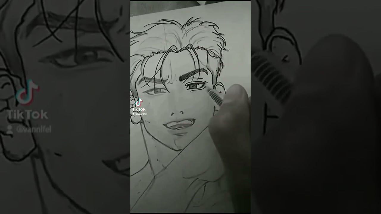 Jaekyung sketch| Jinx Manhwa        