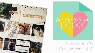Project life Process video - #33 October 1 & 2