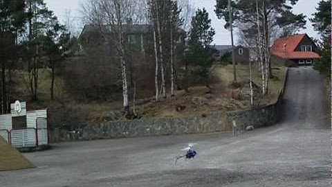 Copter X 450 DOES A LOOP, and then a pirouette, but that