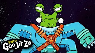 Cosmic Battle Blast! 💥 | Heroes of Goo Jit Zu | Cartoons for Kids | Moose Mania