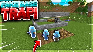 OP FAKE BASE FENCE GATE TRAP... *INSANE* | Minecraft HCF