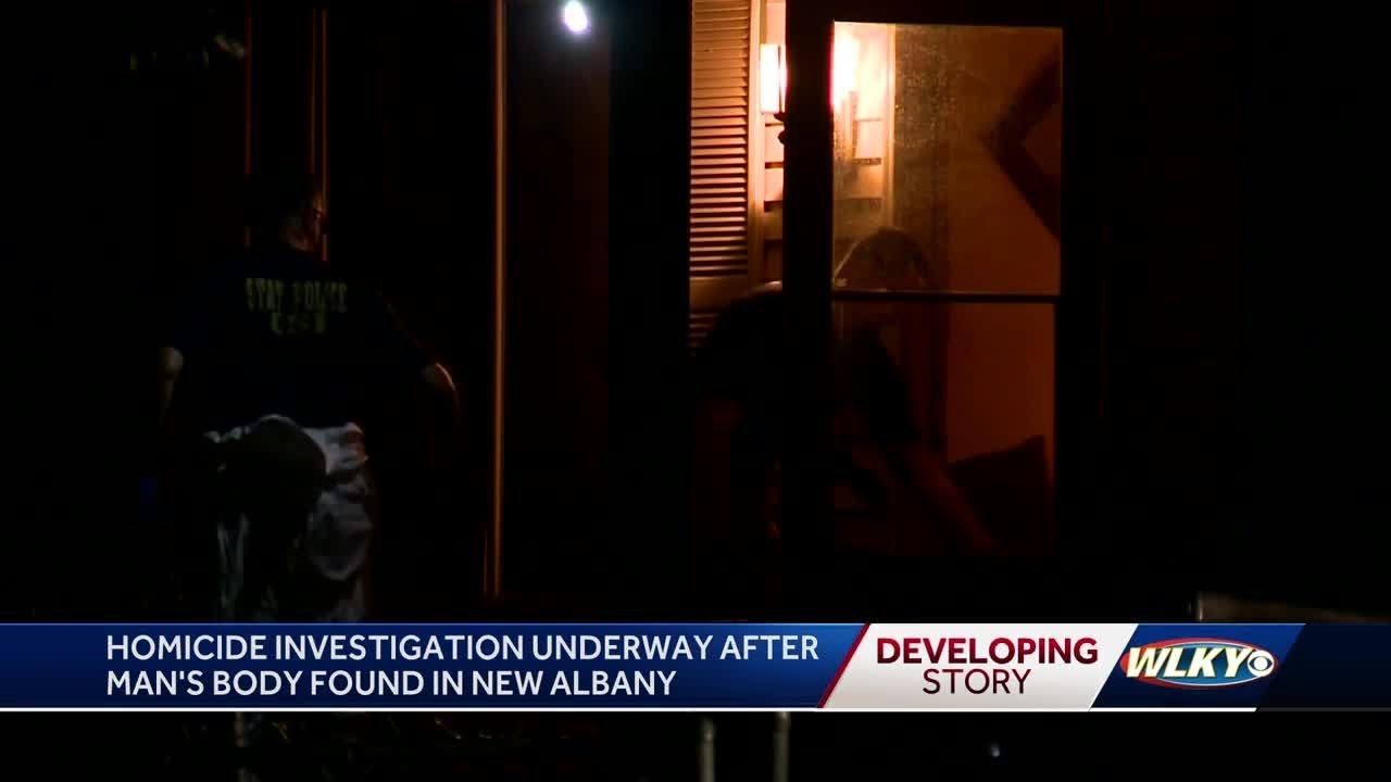 Homicide investigation underway after man's body found in New Albany ...