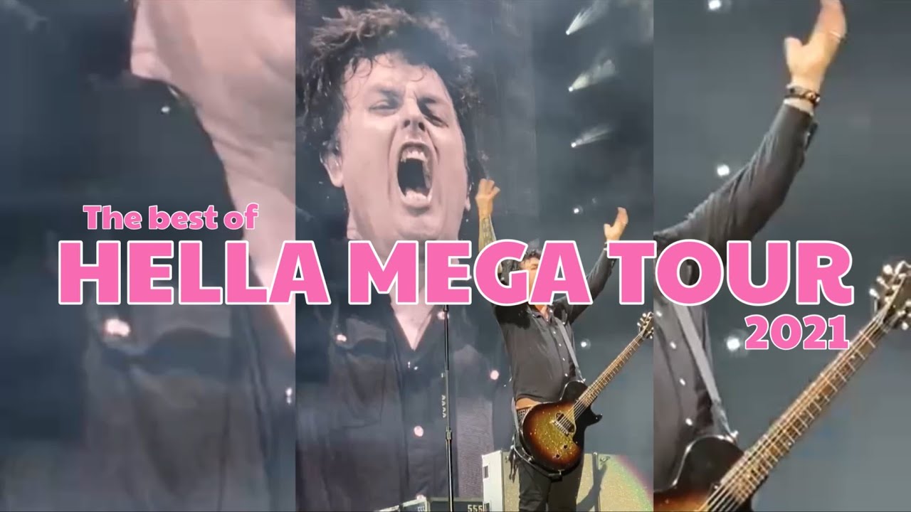 The Best of Hella Mega Tour 2021 Green Day Weezer Fall Out Boy - YouTube