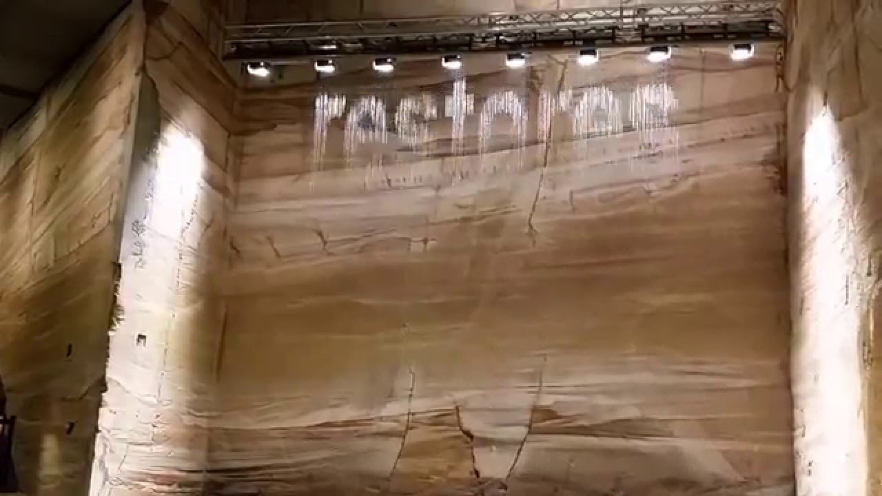 Word Waterfall at MONA (Museum of Old and New Art) HOBART ...