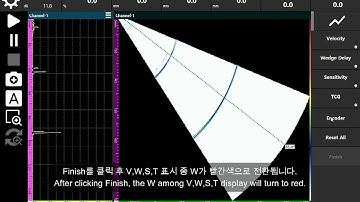 [PAUT/NDT] Portable Program Manual Wedge delay Calibration
