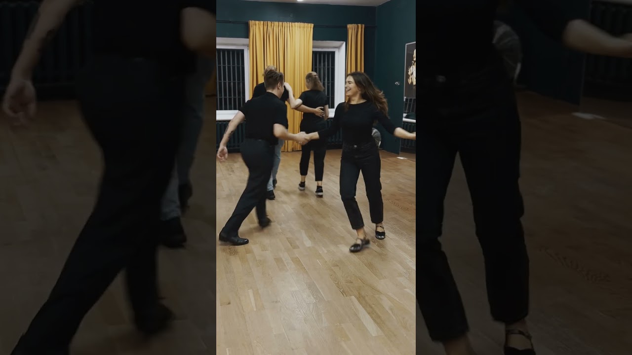 Collegiate Shag class with Arnas & Egle